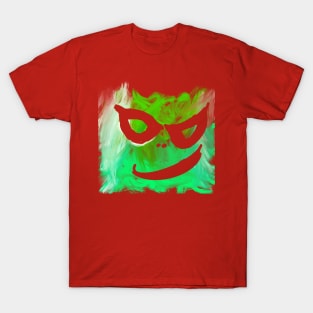 Smile green monster T-Shirt